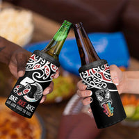Kia Kaha Te Reo Maori 4 in 1 Can Cooler Tumbler 50 Years Mo Ake Tonu Te Reo LT7 - Polynesian Pride