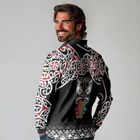 Kia Kaha Te Reo Maori Long Sleeve Polo Shirt 50 Years Mo Ake Tonu Te Reo LT7 - Polynesian Pride