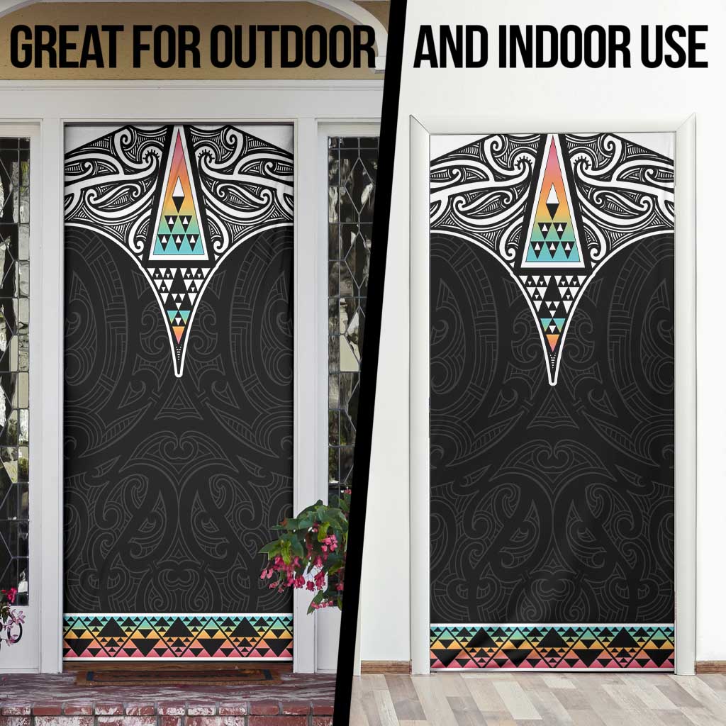 50 Years Kia Kaha Te Reo Maori Door Cover Ake Ake Ake! - Polynesian Pride