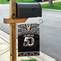 50 Years Kia Kaha Te Reo Maori Garden Flag Ake Ake Ake! - Polynesian Pride