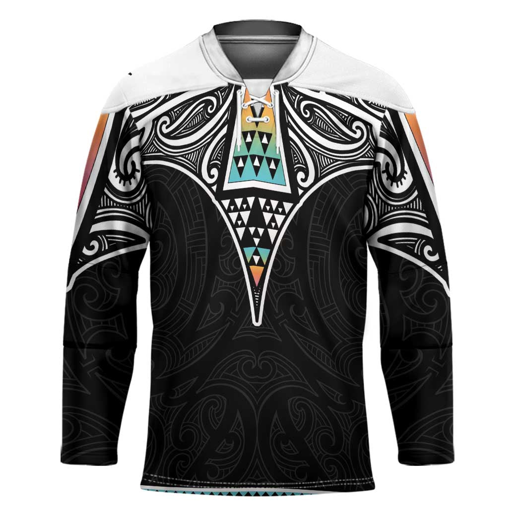 50 Years Kia Kaha Te Reo Maori Hockey Jersey Ake Ake Ake! - Polynesian Pride