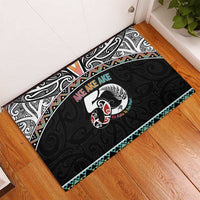 50 Years Kia Kaha Te Reo Maori Rubber Doormat Ake Ake Ake! LT7 - Polynesian Pride