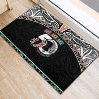 50 Years Kia Kaha Te Reo Maori Rubber Doormat Ake Ake Ake! LT7 - Polynesian Pride