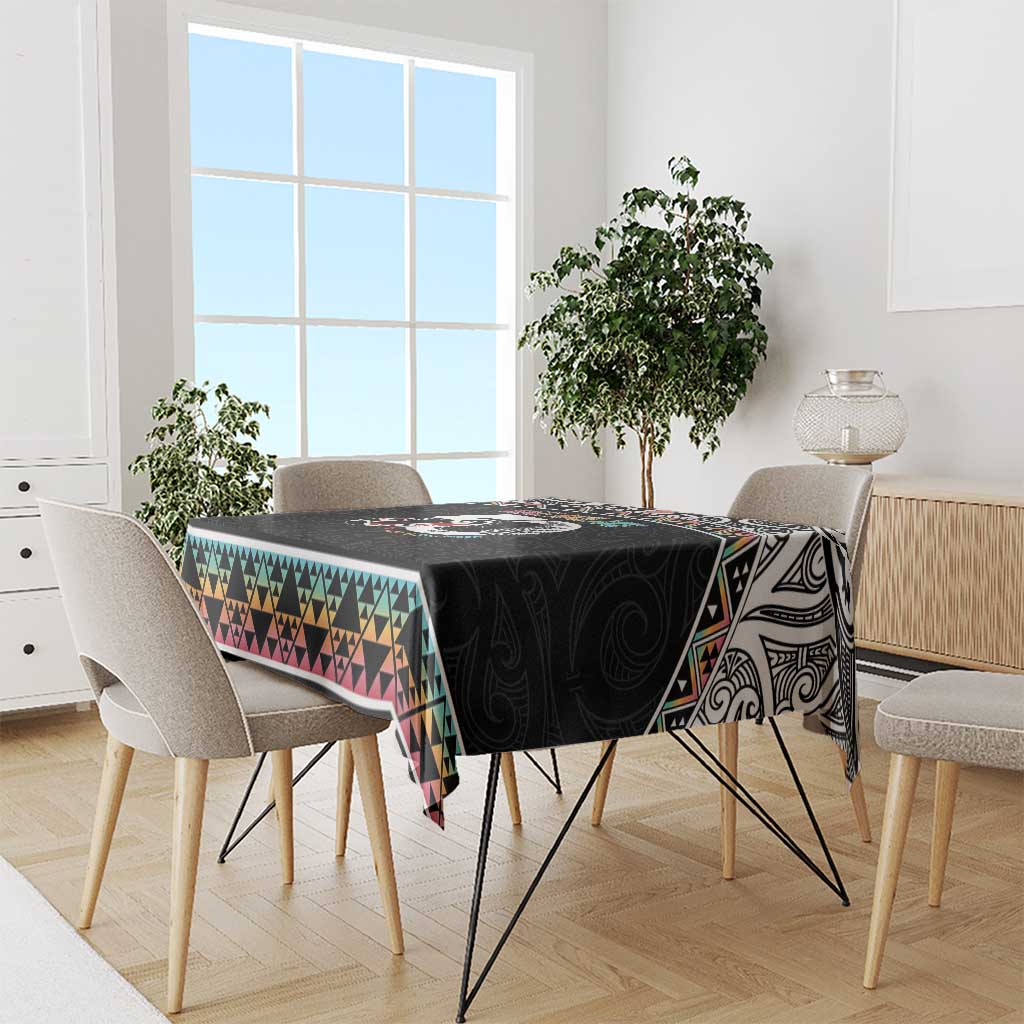 50 Years Kia Kaha Te Reo Maori Tablecloth Ake Ake Ake! - Polynesian Pride