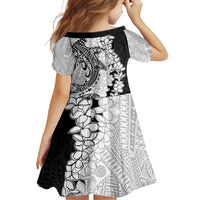 Polynesian Plumeria Lei Family Matching Off Shoulder Maxi Dress and Hawaiian Shirt with Hammerhead Shark LT7 - Polynesian Pride
