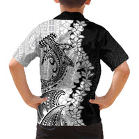 Polynesian Plumeria Lei Hawaiian Shirt with Hammerhead Shark LT7 - Polynesian Pride