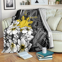 Philippines Sampaguita Personalised Blanket Women's Day