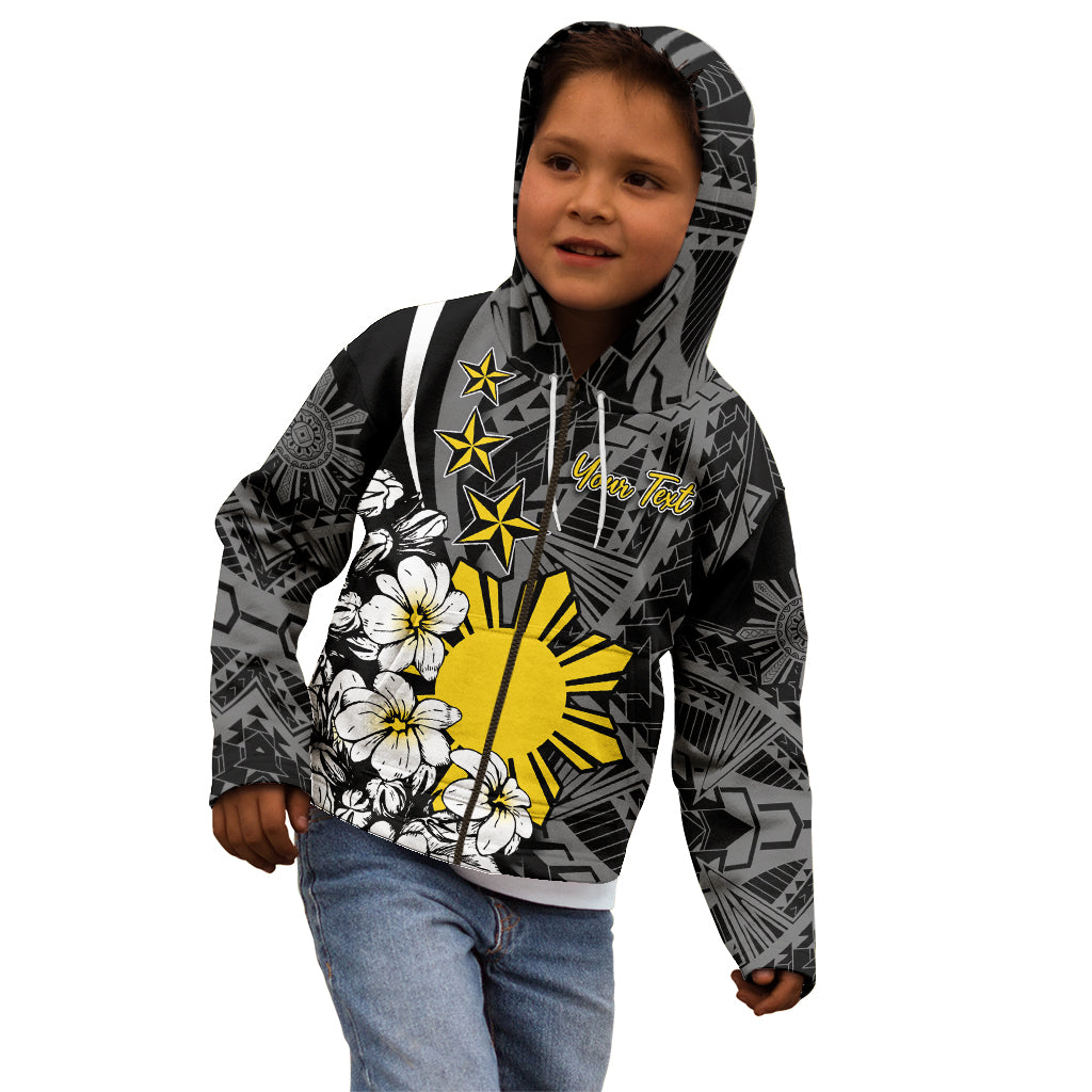 Philippines Sampaguita Personalised Kid Hoodie Women's Day LT7 - Polynesian Pride