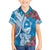 Hafa Adai Guam Family Matching Off Shoulder Short Dress and Hawaiian Shirt Crystal Waves