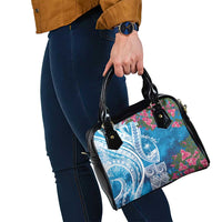 Hafa Adai Guam Shoulder Handbag Crystal Waves