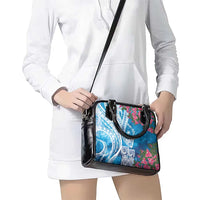 Hafa Adai Guam Shoulder Handbag Crystal Waves