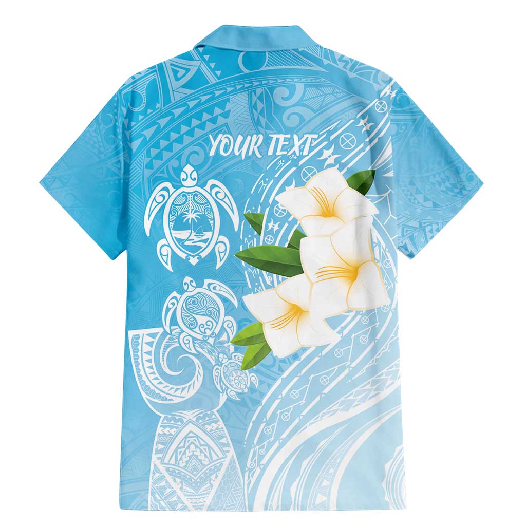 Personalized Guam Chamorro Family Matching Mermaid Dress and Hawaiian Shirt Turtles and Guasali Flowers LT7 - Polynesian Pride