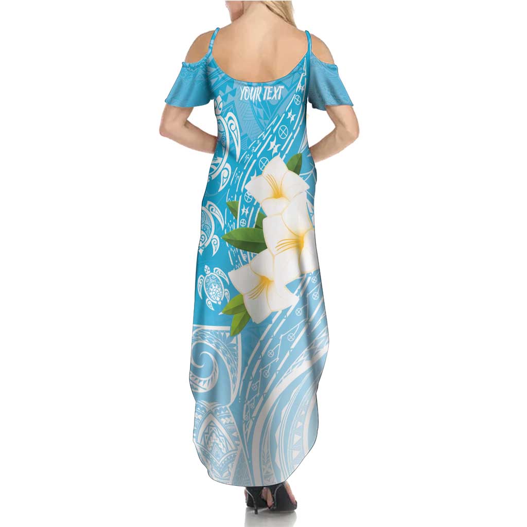Personalized Guam Chamorro Family Matching Summer Maxi Dress and Hawaiian Shirt Turtles and Guasali Flowers LT7 - Polynesian Pride
