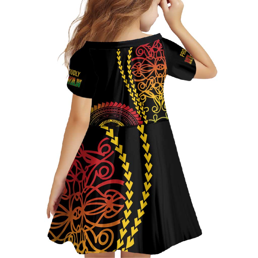 Proudly Ni-Van Sandroing Inspired Classic Style Family Matching Off Shoulder Maxi Dress and Hawaiian Shirt LT7 - Polynesian Pride