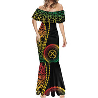 Proudly Ni-Van Sandroing Inspired Classic Style Mermaid Dress LT7 - Polynesian Pride