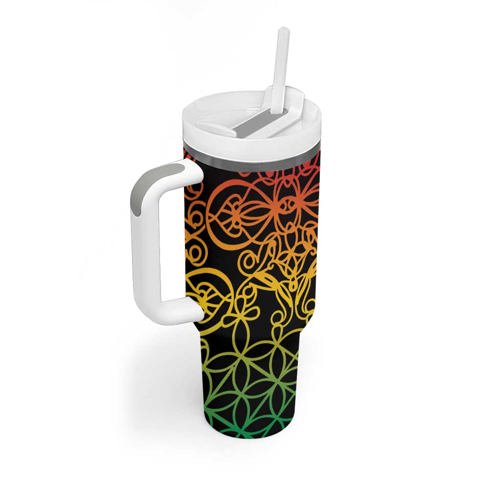 Proudly Ni-Van Sandroing Inspired Classic Style Tumbler With Handle