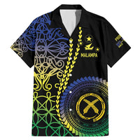 Proudly Ni-Van Sandroing Inspired Family Matching Mermaid Dress and Hawaiian Shirt Malampa Classic Style LT7 Dad's Shirt - Short Sleeve Colorful - Polynesian Pride
