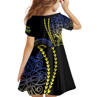 Proudly Ni-Van Sandroing Inspired Family Matching Summer Maxi Dress and Hawaiian Shirt Malampa Classic Style LT7 - Polynesian Pride
