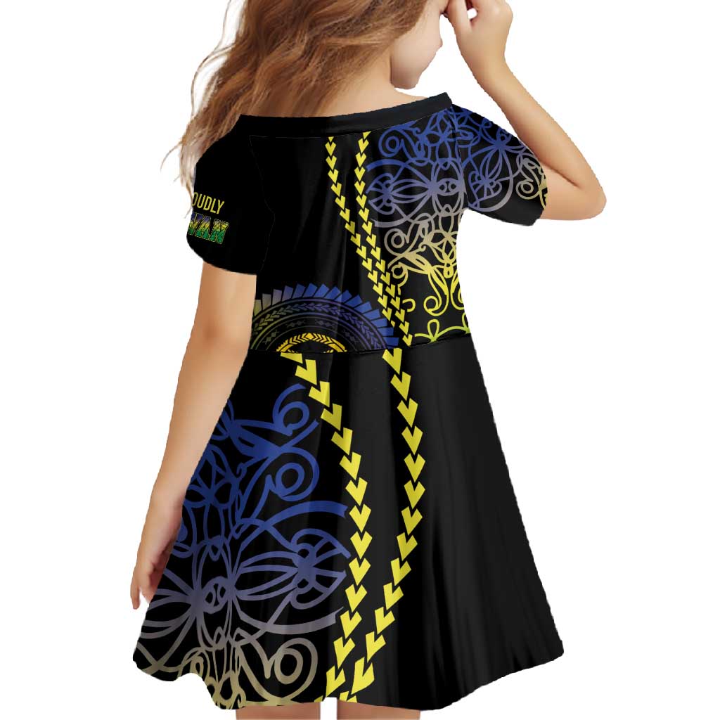 Proudly Ni-Van Sandroing Inspired Family Matching Tank Maxi Dress and Hawaiian Shirt Malampa Classic Style LT7 - Polynesian Pride