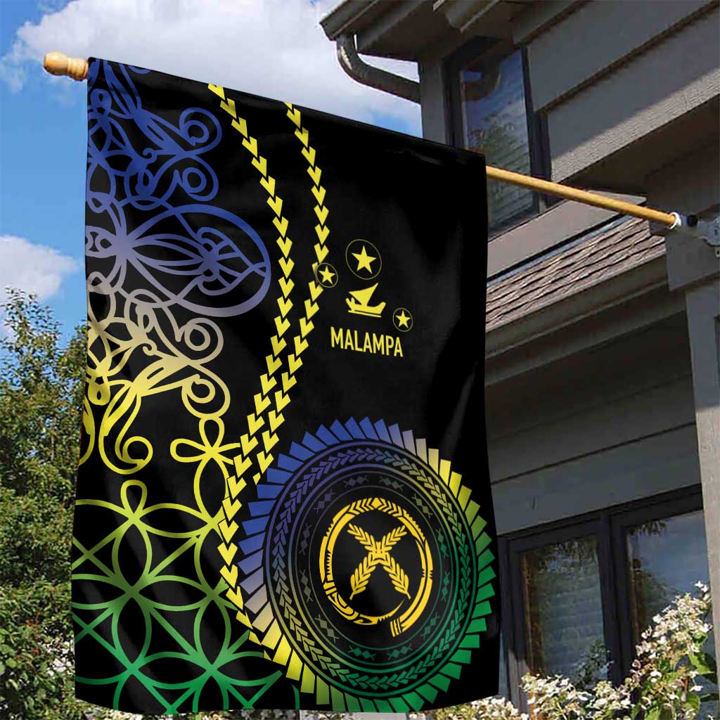 Proudly Ni-Van Sandroing Inspired Garden Flag Malampa Classic Style LT7 - Polynesian Pride