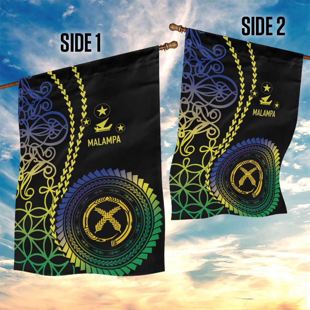 Proudly Ni-Van Sandroing Inspired Garden Flag Malampa Classic Style LT7 - Polynesian Pride