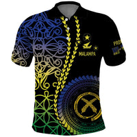 Proudly Ni-Van Sandroing Inspired Polo Shirt Malampa Classic Style LT7 Colorful - Polynesian Pride