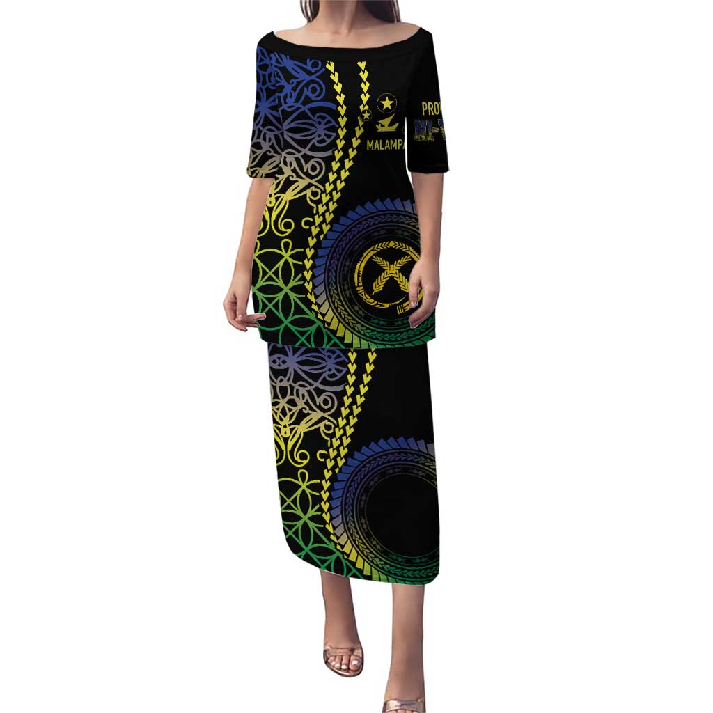 Proudly Ni-Van Sandroing Inspired Puletasi Malampa Classic Style