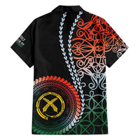Proudly Ni-Van Sandroing Inspired Family Matching Tank Maxi Dress and Hawaiian Shirt Penama Classic Style LT7 - Polynesian Pride
