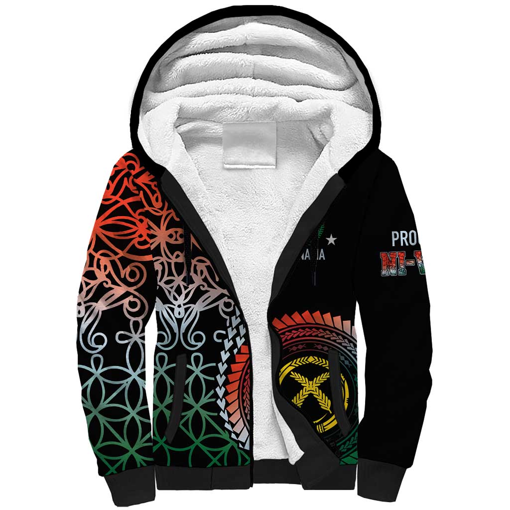 Proudly Ni-Van Sandroing Inspired Sherpa Hoodie Penama Classic Style