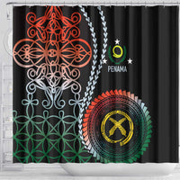 Proudly Ni-Van Sandroing Inspired Shower Curtain Penama Classic Style LT7 - Polynesian Pride
