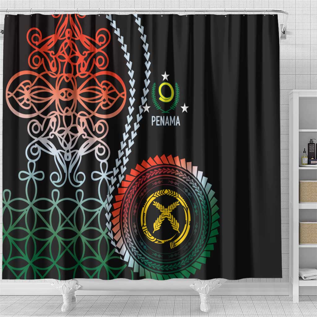 Proudly Ni-Van Sandroing Inspired Shower Curtain Penama Classic Style LT7 - Polynesian Pride