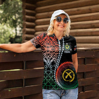 Proudly Ni-Van Sandroing Inspired Women Polo Shirt Penama Classic Style