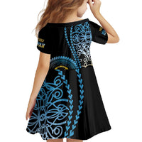 Proudly Ni-Van Sandroing Inspired Family Matching Off Shoulder Maxi Dress and Hawaiian Shirt Sanma Classic Style LT7 - Polynesian Pride