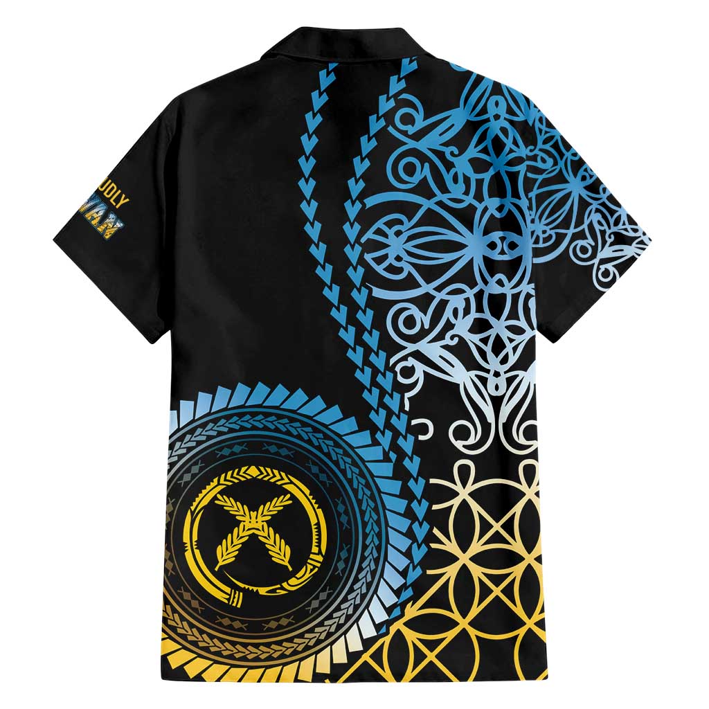 Proudly Ni-Van Sandroing Inspired Family Matching Short Sleeve Bodycon Dress and Hawaiian Shirt Sanma Classic Style LT7 - Polynesian Pride