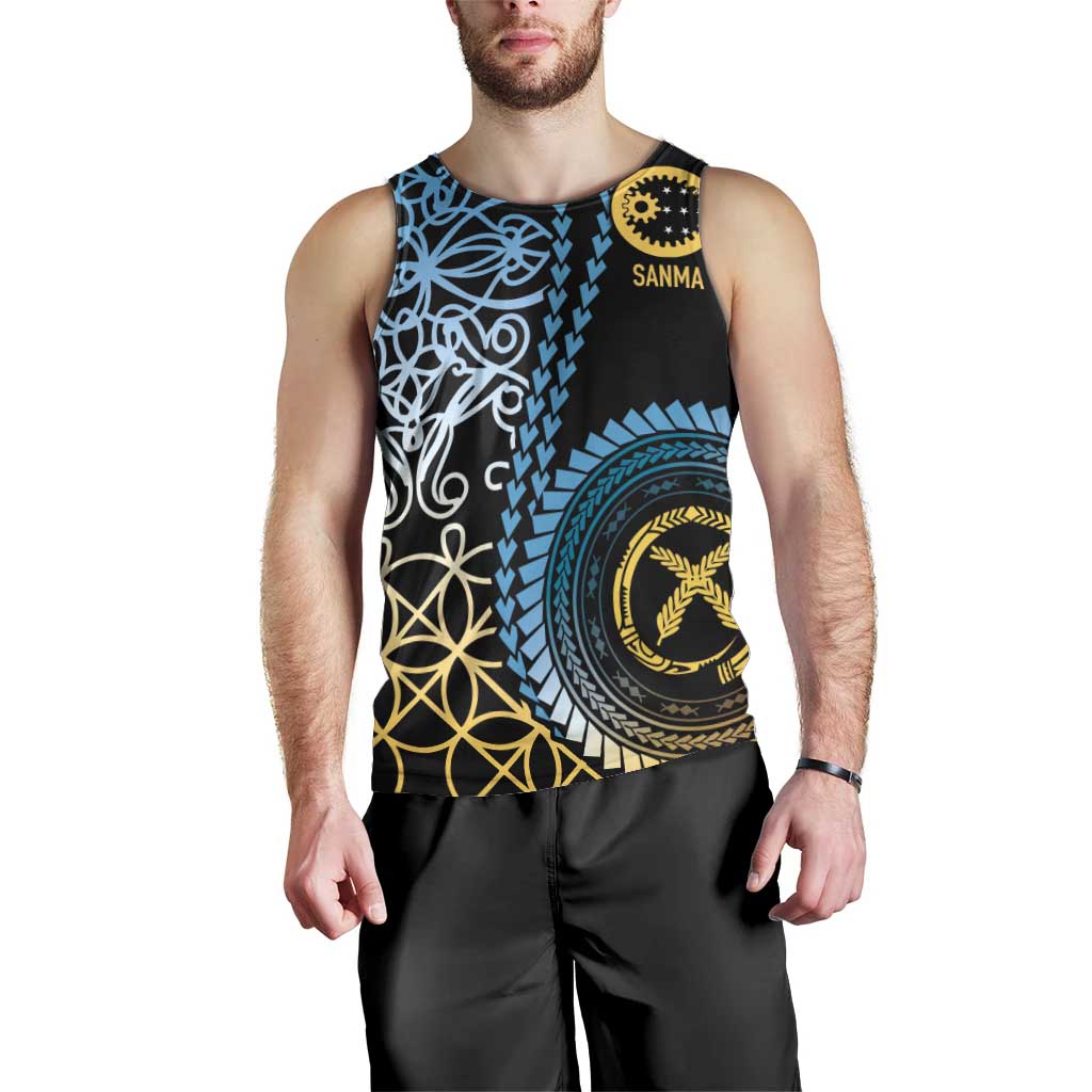 Proudly Ni-Van Sandroing Inspired Men Tank Top Sanma Classic Style LT7 - Polynesian Pride