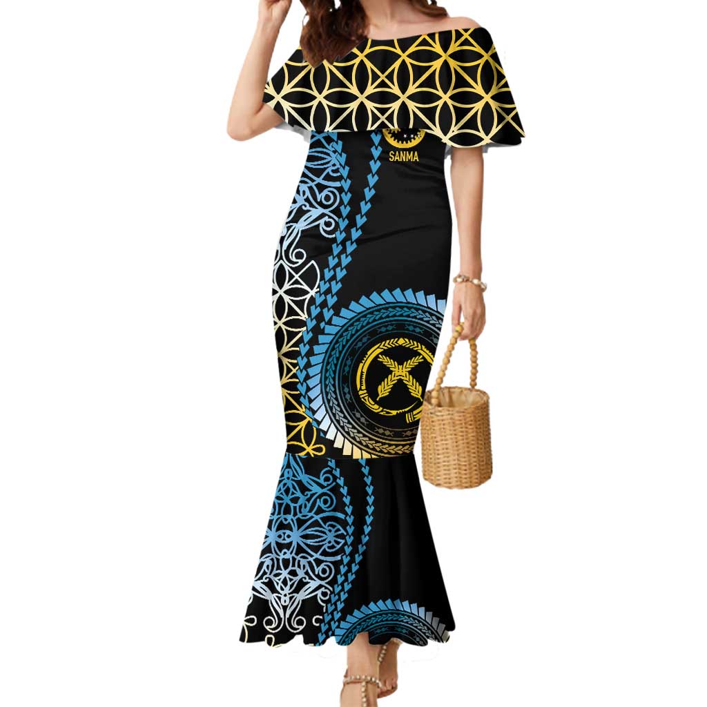 Proudly Ni-Van Sandroing Inspired Mermaid Dress Sanma Classic Style
