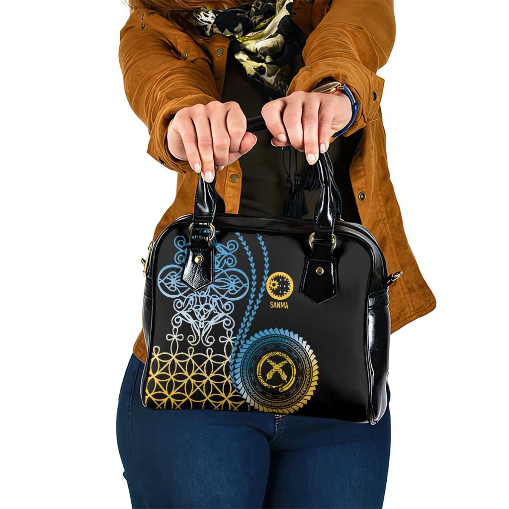 Proudly Ni-Van Sandroing Inspired Shoulder Handbag Sanma Classic Style