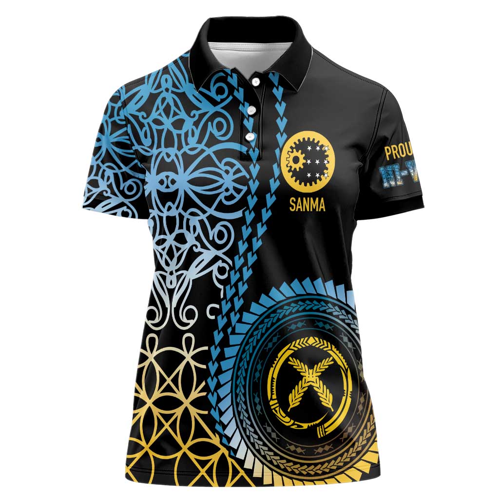 Proudly Ni-Van Sandroing Inspired Women Polo Shirt Sanma Classic Style