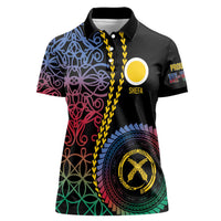 Proudly Ni-Van Sandroing Inspired Women Polo Shirt Shefa Classic Style