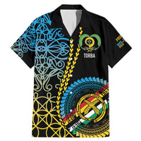 Proudly Ni-Van Sandroing Inspired Family Matching Mermaid Dress and Hawaiian Shirt Torba Classic Style LT7 Dad's Shirt - Short Sleeve Colorful - Polynesian Pride