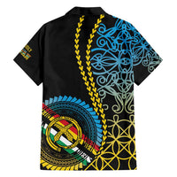 Proudly Ni-Van Sandroing Inspired Family Matching Off Shoulder Maxi Dress and Hawaiian Shirt Torba Classic Style LT7 - Polynesian Pride