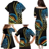 Proudly Ni-Van Sandroing Inspired Family Matching Puletasi and Hawaiian Shirt Torba Classic Style
