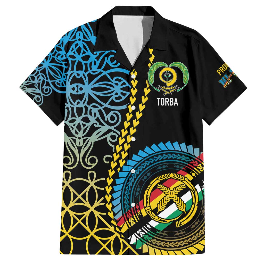 Proudly Ni-Van Sandroing Inspired Family Matching Tank Maxi Dress and Hawaiian Shirt Torba Classic Style LT7 Dad's Shirt - Short Sleeve Colorful - Polynesian Pride