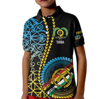 Proudly Ni-Van Sandroing Inspired Kid Polo Shirt Torba Classic Style LT7 Kid Colorful - Polynesian Pride