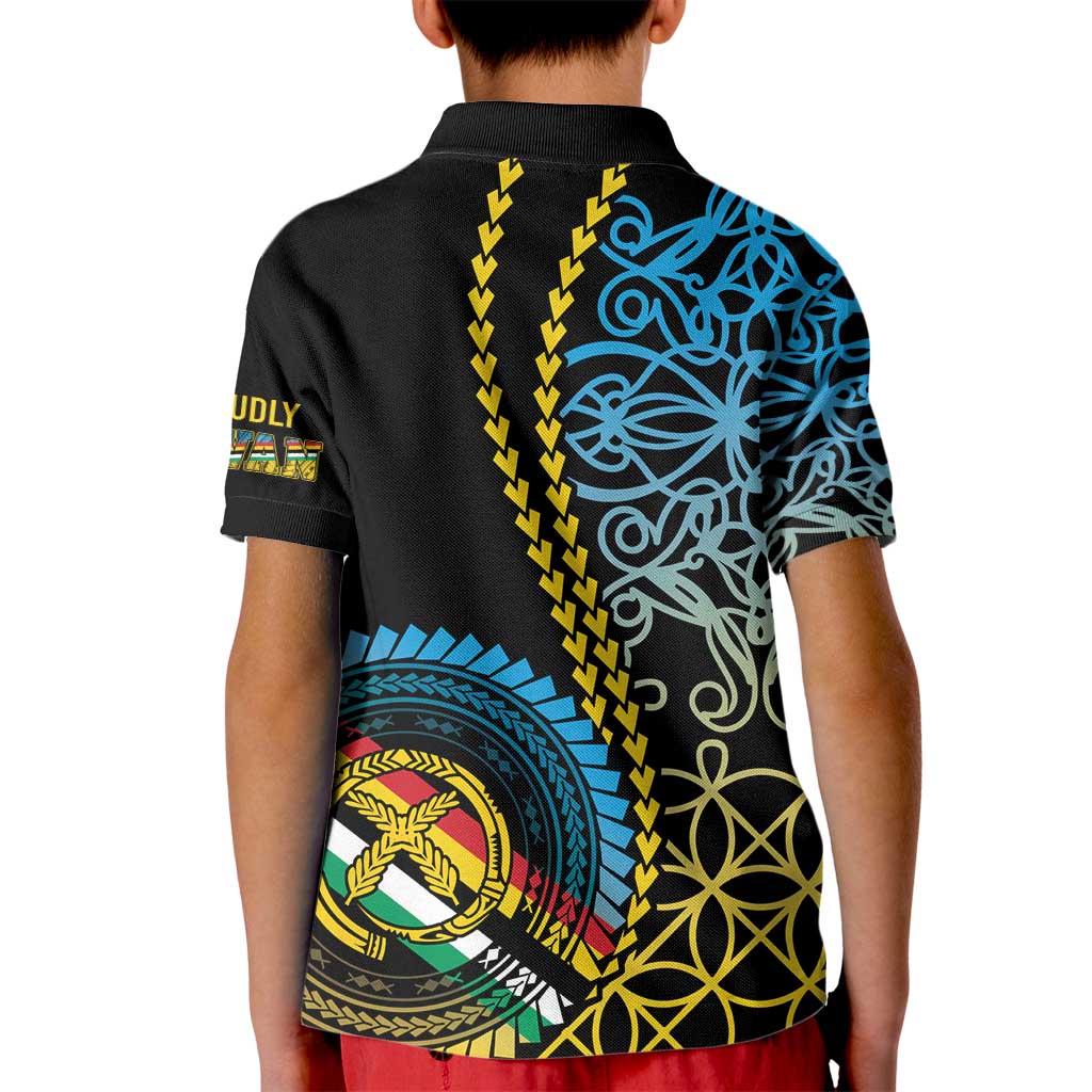 Proudly Ni-Van Sandroing Inspired Kid Polo Shirt Torba Classic Style LT7 - Polynesian Pride