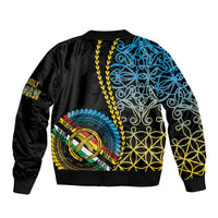 Proudly Ni-Van Sandroing Inspired Sleeve Zip Bomber Jacket Torba Classic Style