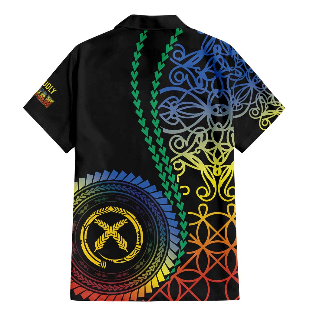 Proudly Ni-Van Sandroing Inspired Family Matching Mermaid Dress and Hawaiian Shirt Tafea Classic Style LT7 - Polynesian Pride