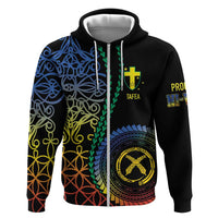Proudly Ni-Van Sandroing Inspired Hoodie Tafea Classic Style LT7 Zip Hoodie Colorful - Polynesian Pride