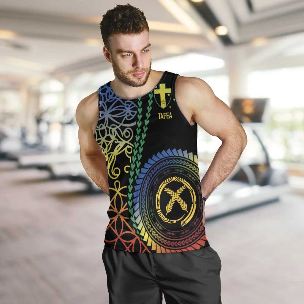 Proudly Ni-Van Sandroing Inspired Men Tank Top Tafea Classic Style LT7 Colorful - Polynesian Pride
