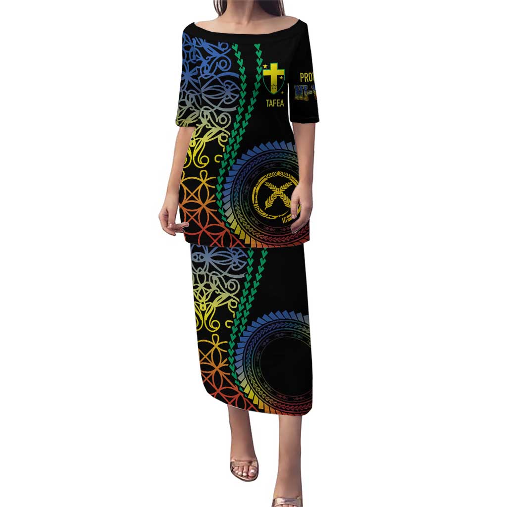 Proudly Ni-Van Sandroing Inspired Puletasi Tafea Classic Style